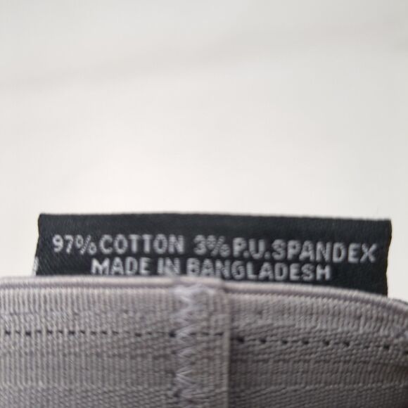 MYB Fitted Hat Blue 7 3/8-8 Solid Embroidered Flexfit Pacific Headwear - Picture 9 of 10